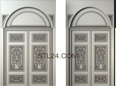 Doors (DVR_0358) 3D models for cnc